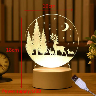 Kids 3D LED Creative Night Lamp